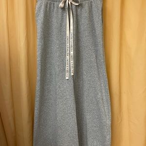 VICTORIA SECRET lounging-pajama pants.